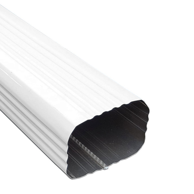 GA 3x4" Corrugated Aluminum Downspout – 7ft (Ships) / 10ft (Local Pickup Only) | 25+ Colors | Damascus OR