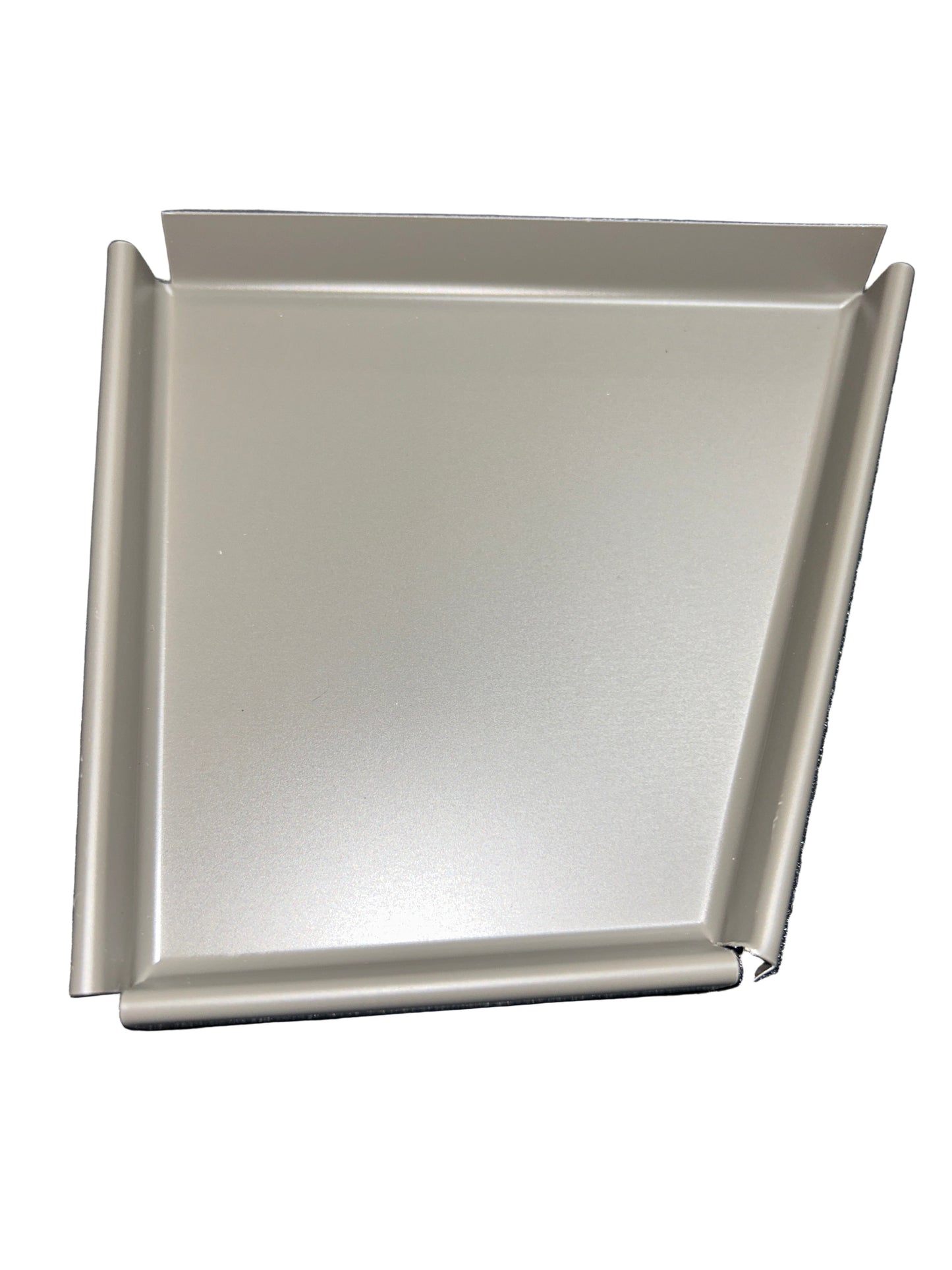5 inch wide bottom fascia K-style gutter end cap crimp on aluminum left right configuration professional leak prevention 31 colors contractor DIY - GutterAll Damascus Oregon