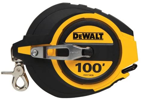 100 foot tape measure professional Lufkin DeWalt steel blade gutter contractor Damascus Oregon GutterAll