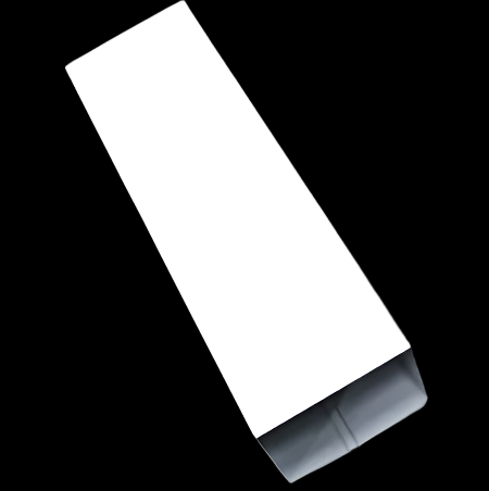 Durable white custom downspout for efficient drainage solutions.