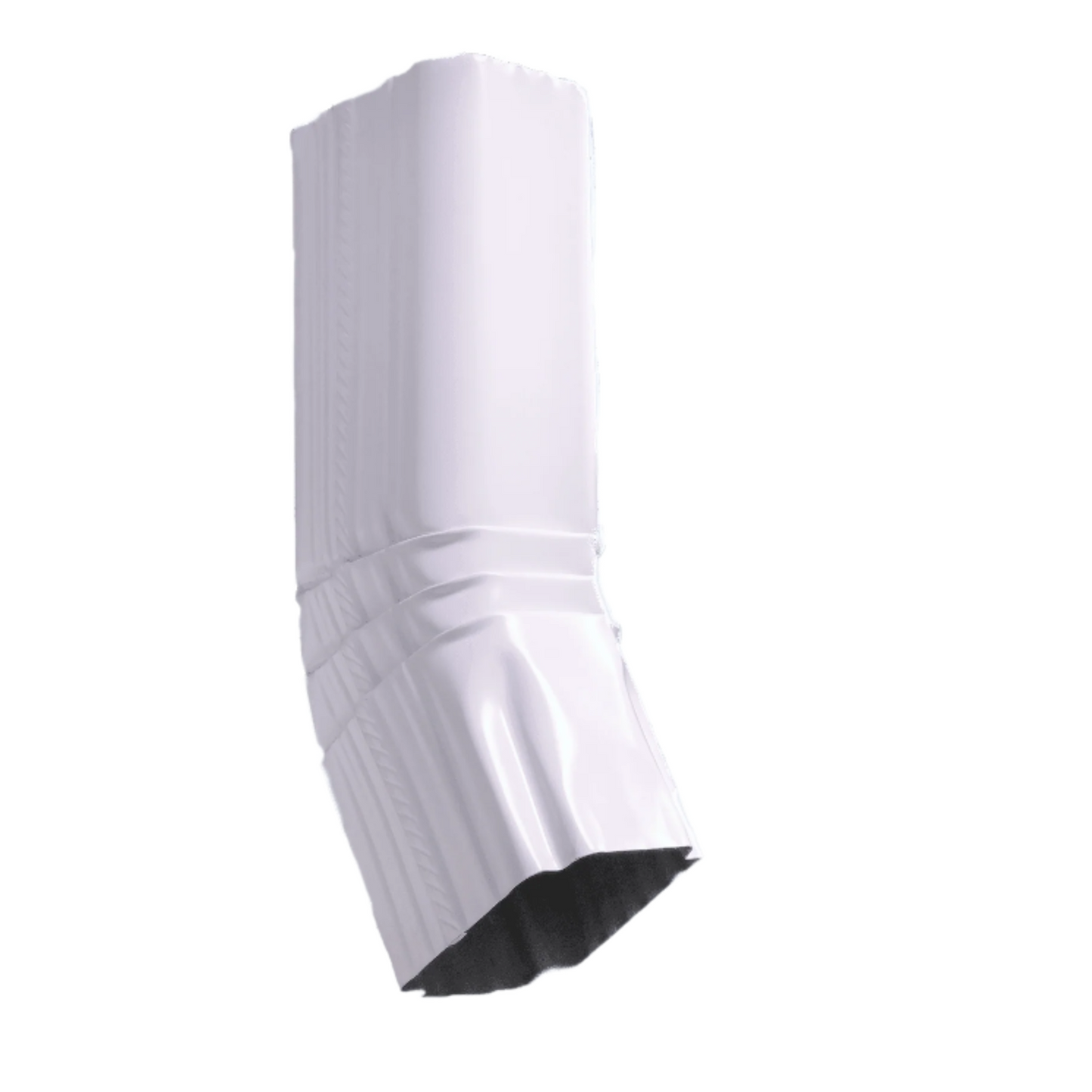3x4" Type B Single Offset Downspout Extension 30 white