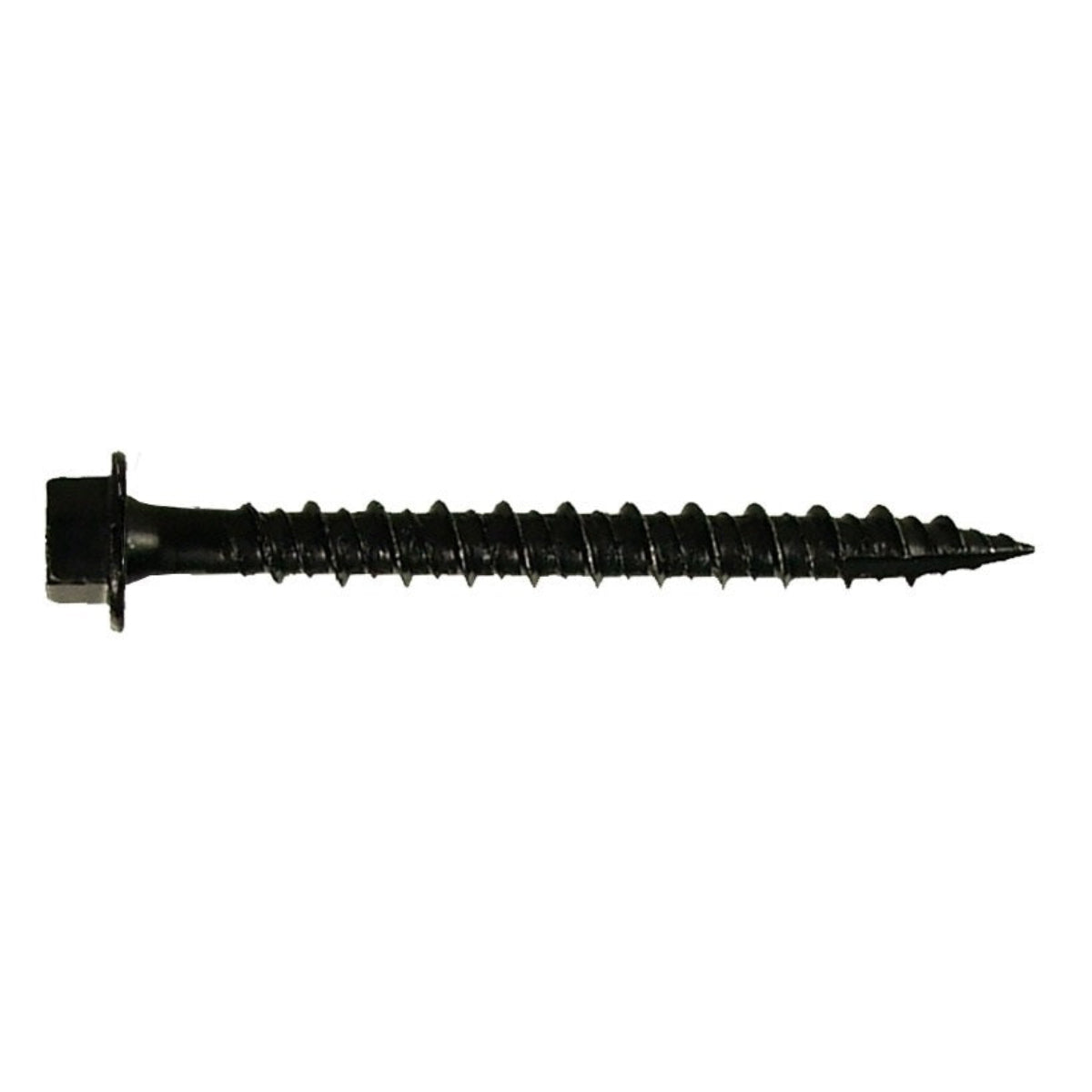 Speed Master?? #10 x 2 in. Hex Head Screw BLACK (No Washer)