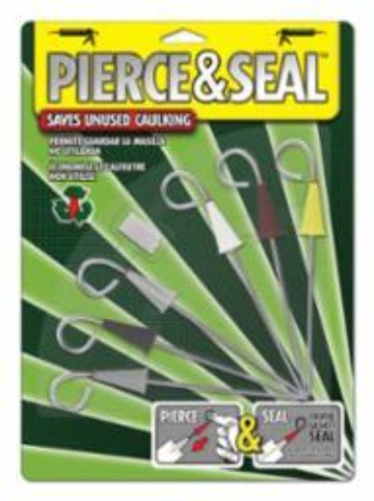 Caulking Saver Pierce and Seal 6pk for standard caulk tubes