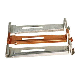Professional gutter hangers: hidden brackets, spike & ferrule, T-bar systems. Aluminum & steel, 5"-7" sizes. Heavy-duty support. Damascus OR pickup