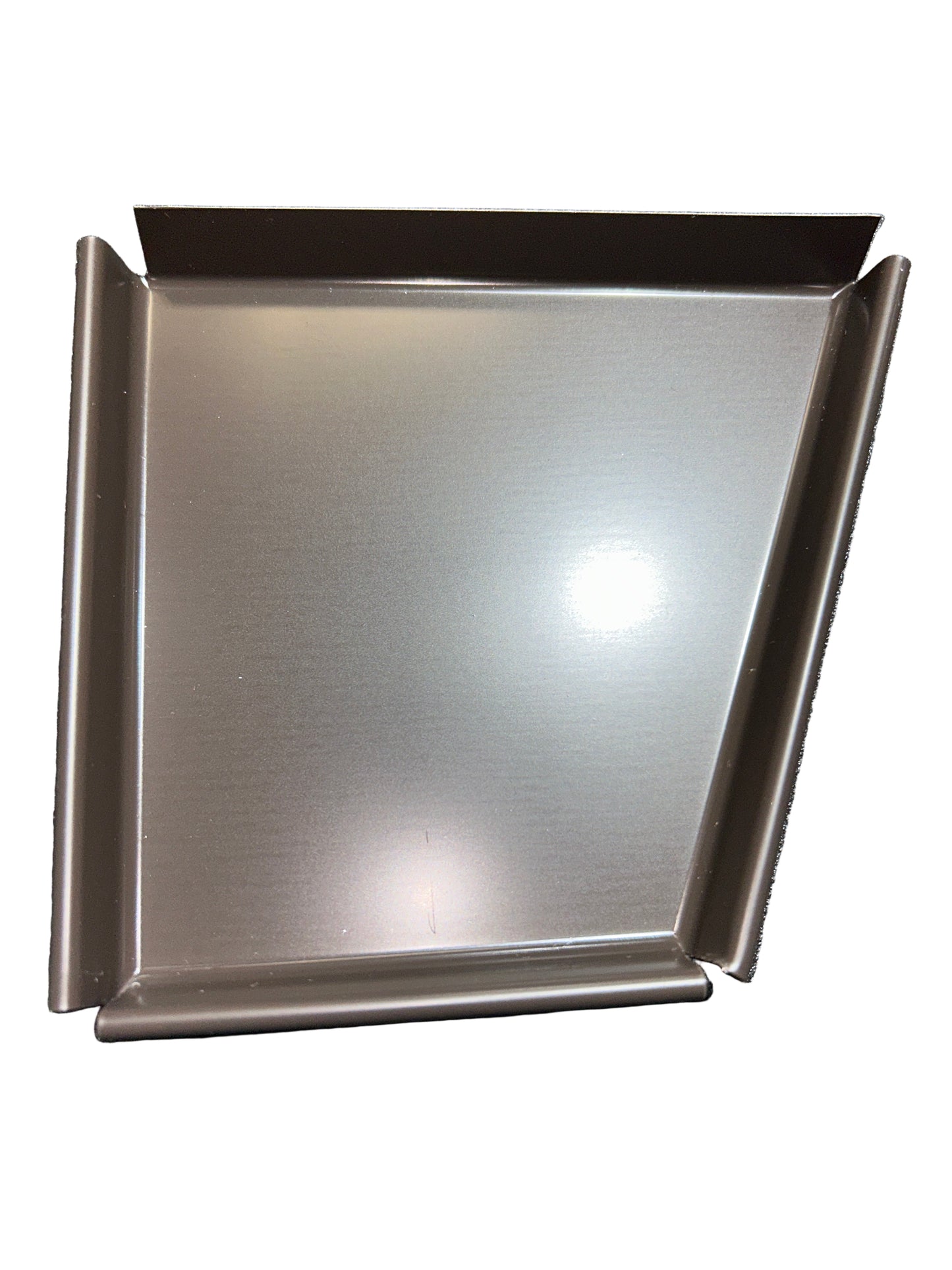 GA 5" Wide Bottom Fascia End Cap - K-Style Gutter | 25+ Colors | Left/Right Options