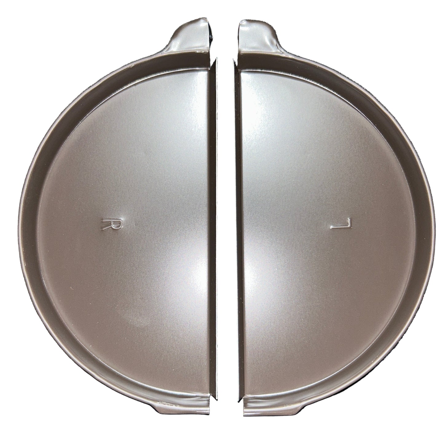 GA 6" Half Round Gutter End Cap - Aluminum | 25+ Colors | Left/Right Options