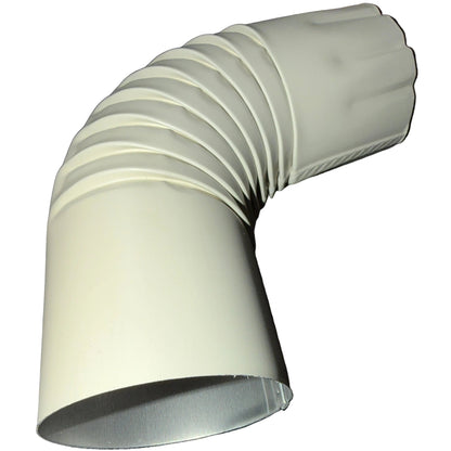 3" Round Downspout Elbow - 75° Professional Grade Aluminum | 25+ Colors | Standard Shipping Available | Damascus OR