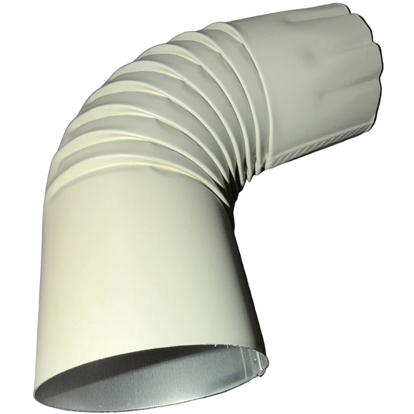 3" Round Downspout Elbow - 75° Professional Grade Aluminum | 25+ Colors | Standard Shipping Available | Damascus OR