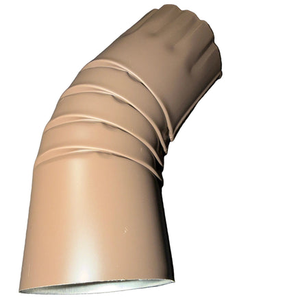 3 inch Round Downspout Elbow 45 Degree Aluminum Gutter Part 25+ Colors Professional