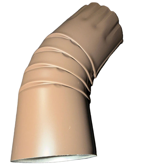 3 inch Round Downspout Elbow 45 Degree Aluminum Gutter Part 25+ Colors Professional