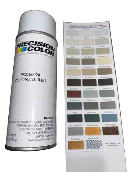 Professional Gutter Touch Up Paint Spray Can 25+ Colors Precision Color Match Repair