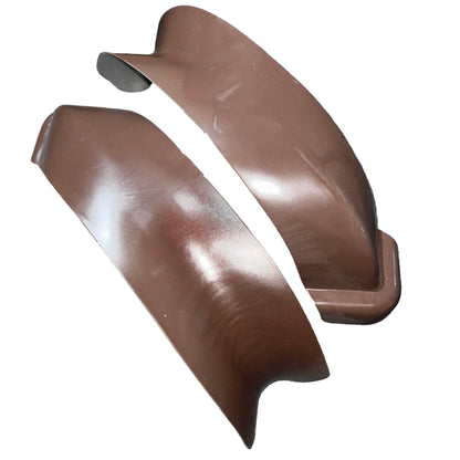 GA 6 inch Half Round 90 Degree Strip Miter Gutter Corner Professional Grade 25+ Colors