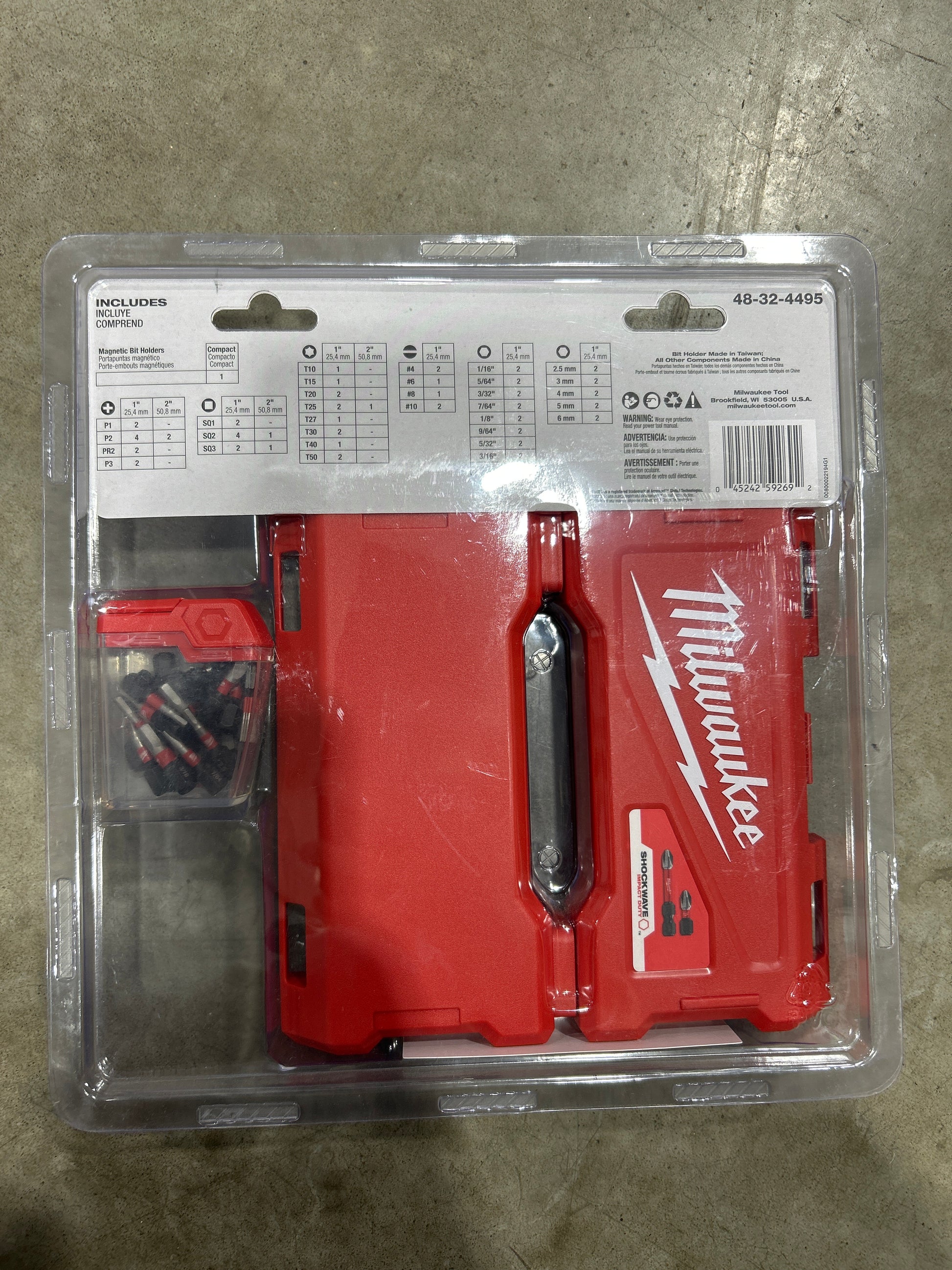 Milwaukee SHOCKWAVE Impact Duty 70 piece driver bit set hex head Phillips square drive Torx gutter installation 48-32-4405 Damascus Oregon GutterAll