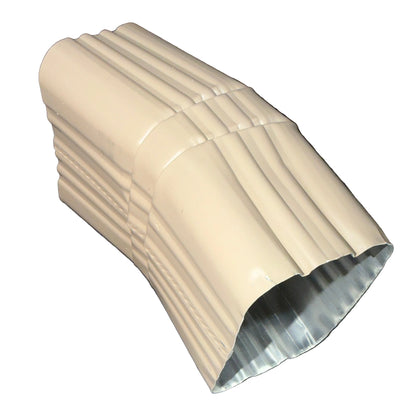 3x4 inch Type A Downspout Elbow 22.5 Degree Aluminum Professional Grade 25+ Colors