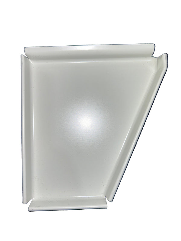 GA 5" Professional Fascia Style End Cap (4-1/2" top) - Gutter Termination - Damascus OR