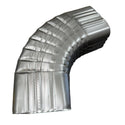 3x4" 75-Degree Downspout Elbow – Type B Corrugated Aluminum (25+ Colors)