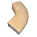 3x4" 75-Degree Downspout Elbow – Type B Corrugated Aluminum (25+ Colors)