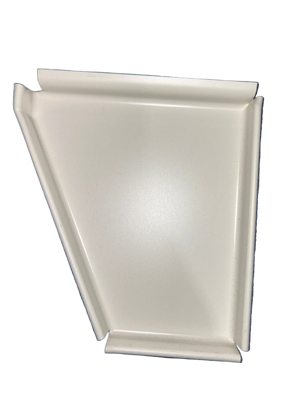 GA 5" Professional Fascia Style End Cap (4-1/2" top) - Gutter Termination - Damascus OR