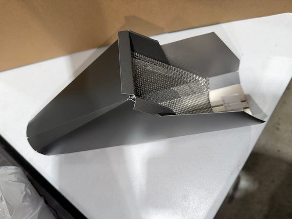 Gutter Downspout Cleanout with Screen - Professional Grade Aluminum Downspout Debris Filter System