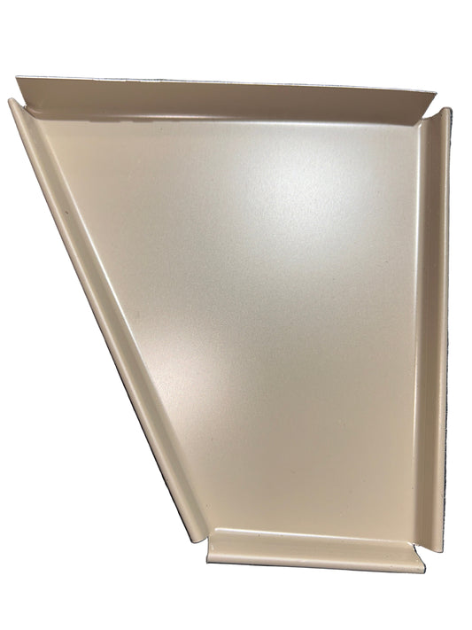Kent Fascia 5 inch Top Gutter End Cap Left Right Aluminum 25 Colors