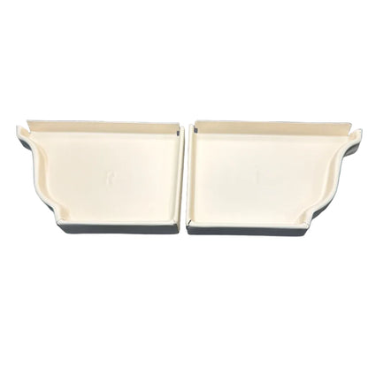 5K Aluminum Gutter End Cap - K-Style Ogee Profile | Damascus OR