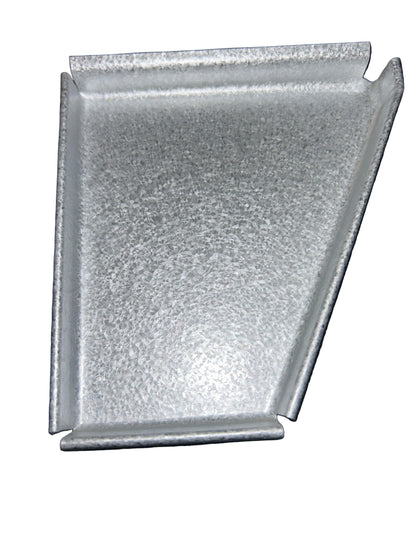 GA 5" Professional Fascia Style End Cap (4-1/2" top) - Gutter Termination - Damascus OR