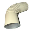 3" Round Downspout Elbow - 75° Professional Grade Aluminum | 25+ Colors | Standard Shipping Available | Damascus OR