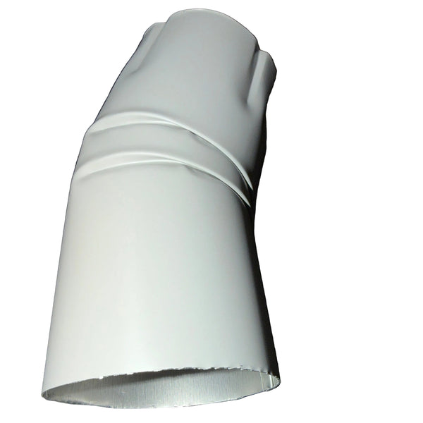 3" Round 22.5-Degree Downspout Elbow – Professional Grade Aluminum (25+ Colors)