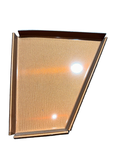 GA Kent Fascia 5 inch Top Gutter End Cap Left Right Aluminum 25+ Colors Professional Grade