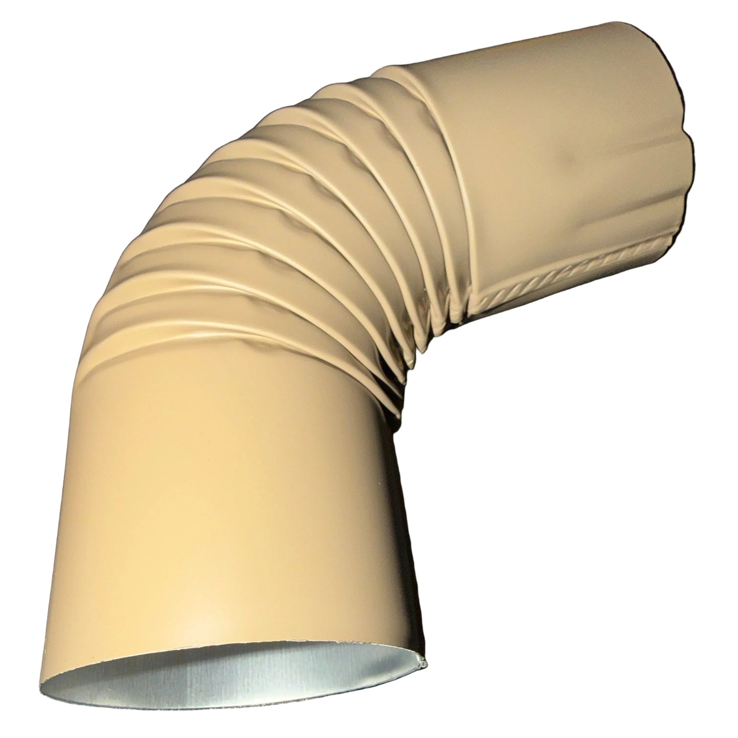 3" Round Downspout Elbow - 75° Professional Grade Aluminum | 25+ Colors | Standard Shipping Available | Damascus OR