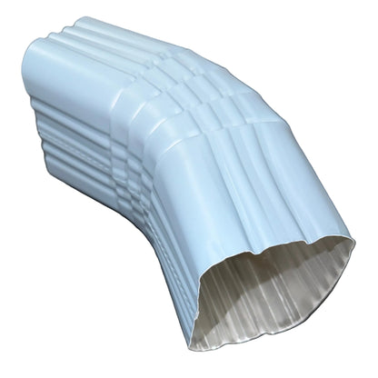 3x4 inch Downspout Elbow 45 Degree Type A Aluminum 25+ Colors Professional Grade