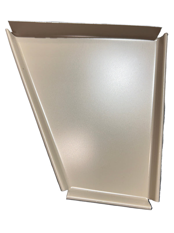 GA Kent Fascia 5 inch Top Gutter End Cap Left Right Aluminum 25+ Colors Professional Grade