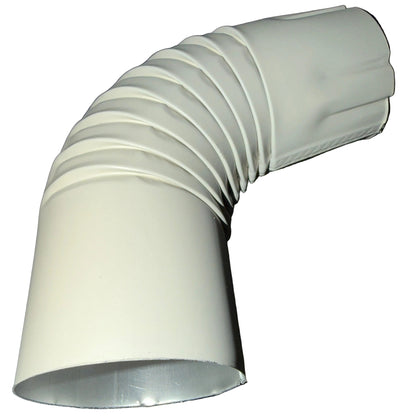 3" Round Downspout Elbow - 75° Professional Grade Aluminum | 25+ Colors | Standard Shipping Available | Damascus OR