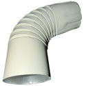 3" Round Downspout Elbow - 75° Professional Grade Aluminum | 25+ Colors | Standard Shipping Available | Damascus OR