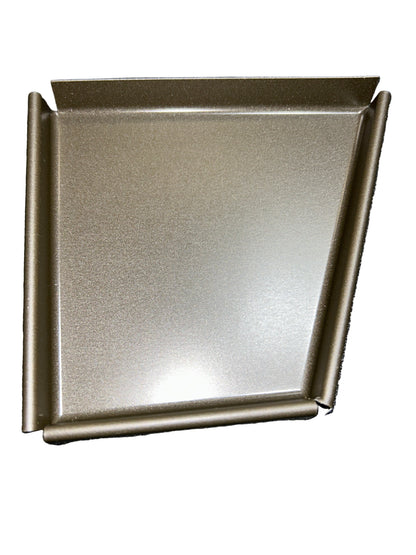 GA 5" Wide Bottom Fascia End Cap - K-Style Gutter | 25+ Colors | Left/Right Options