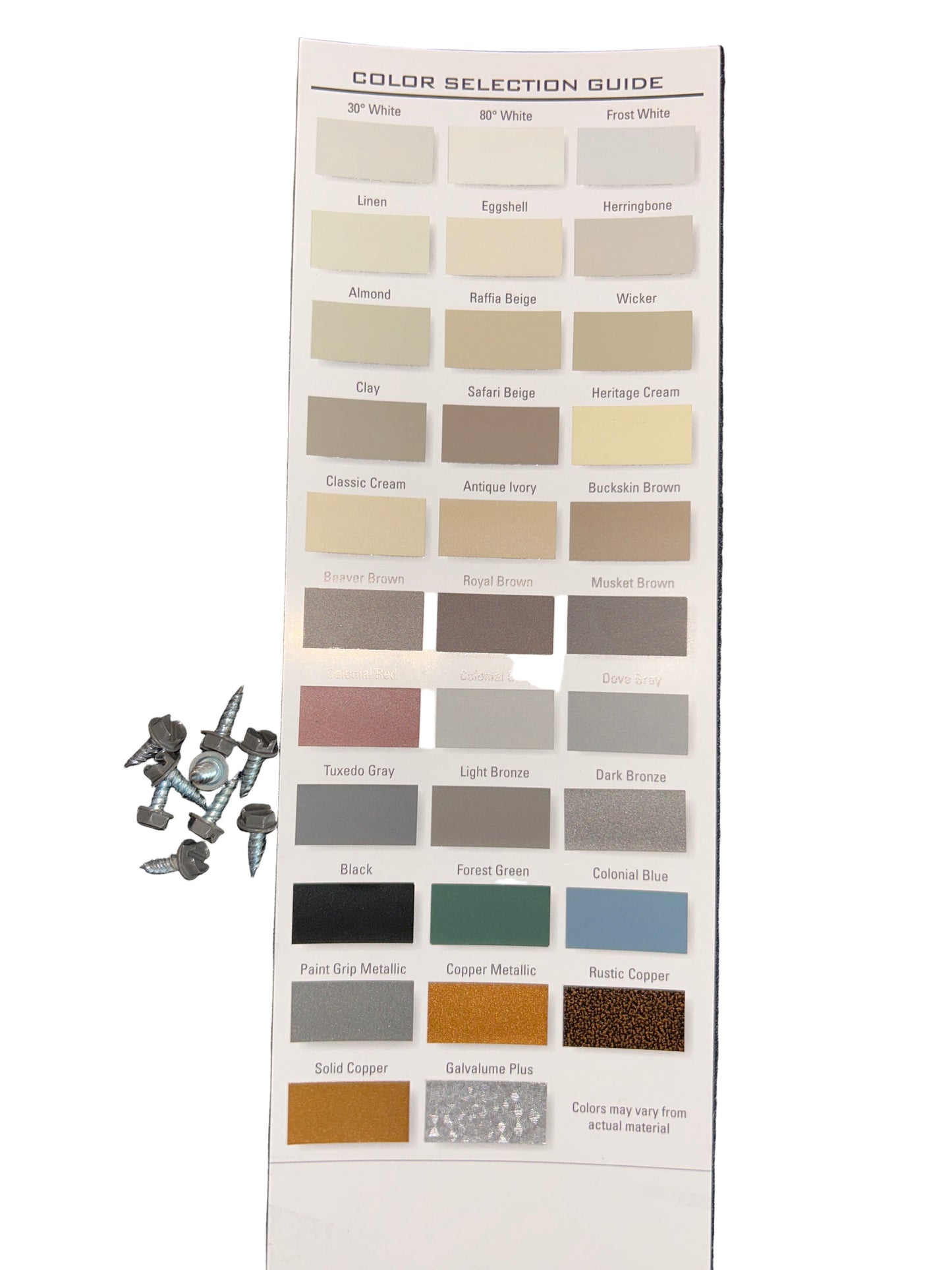 Professional #8 Hex Aluminum Zip Screws – Ruspert Coated 