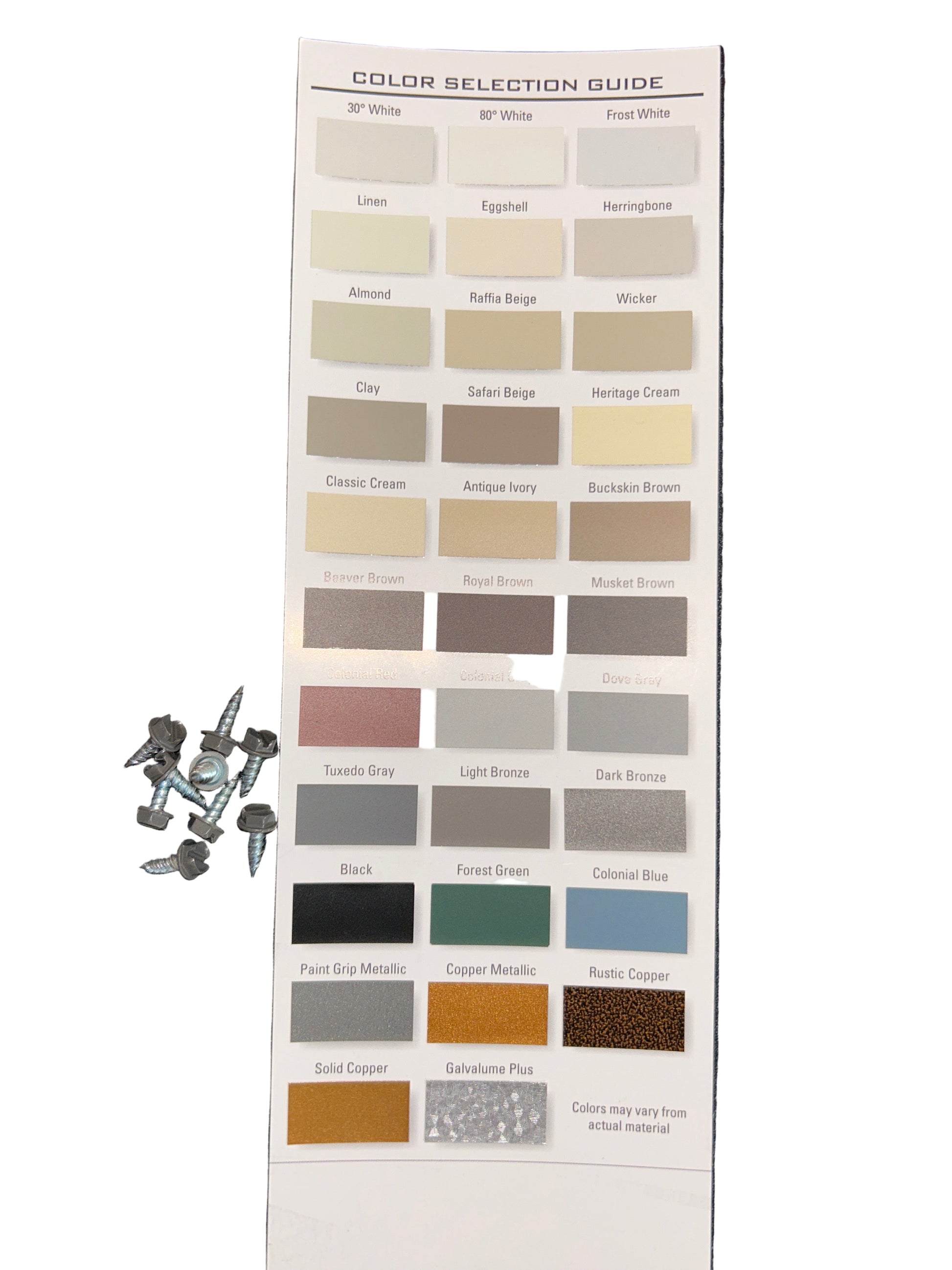 Professional #8 Hex Aluminum Zip Screws – Ruspert Coated 