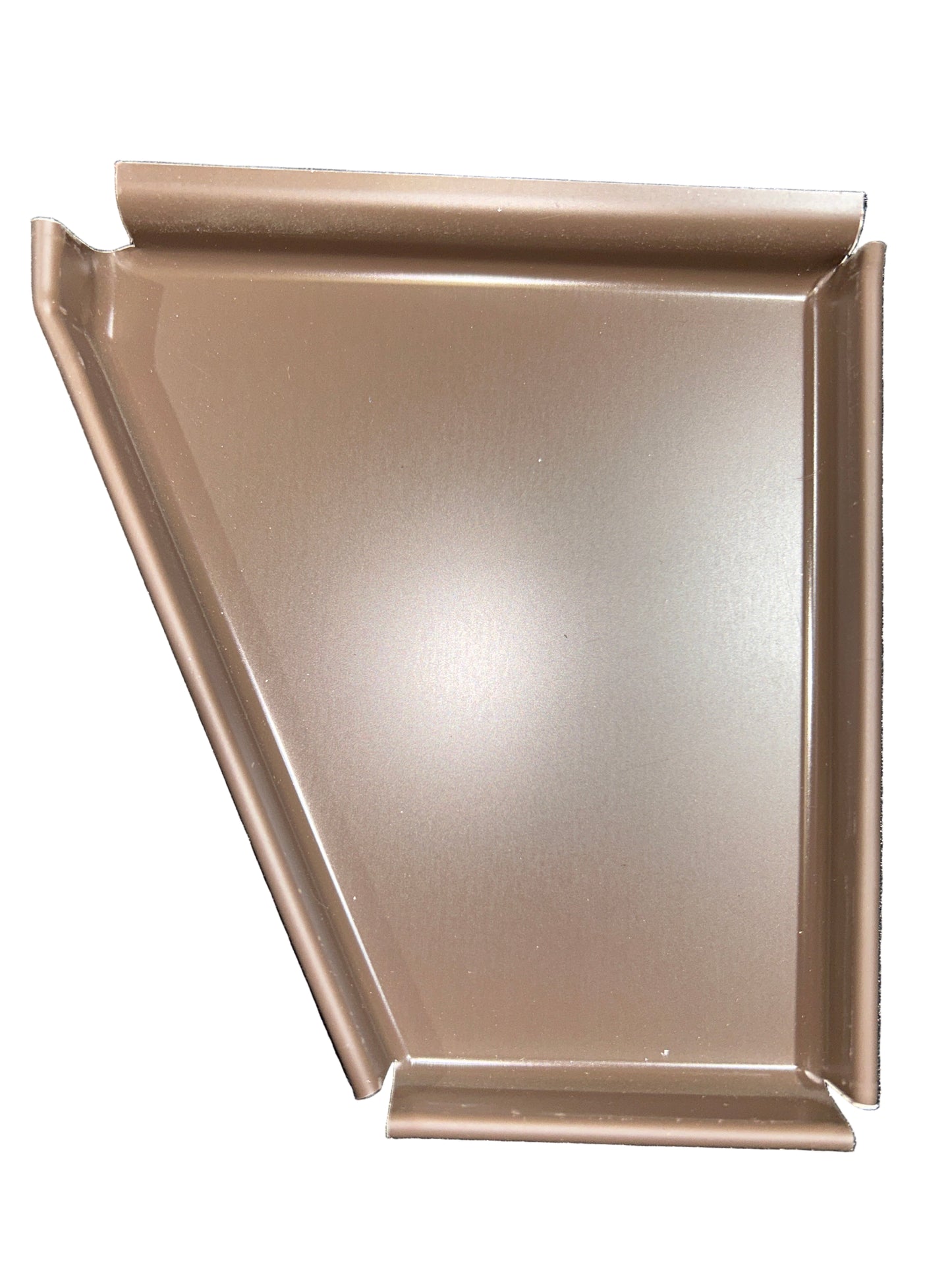 GA 5" Professional Fascia Style End Cap (4-1/2" top) - Gutter Termination - Damascus OR