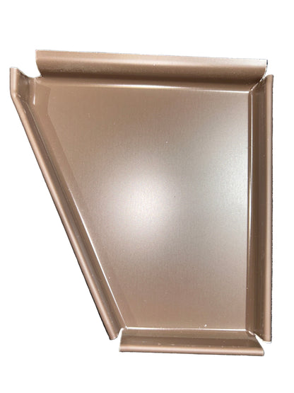 GA 5" Professional Fascia Style End Cap (4-1/2" top) - Gutter Termination - Damascus OR