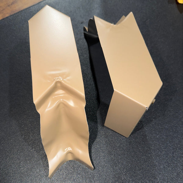 5K 90 Degree Strip Miter Professional Grade Gutter Component