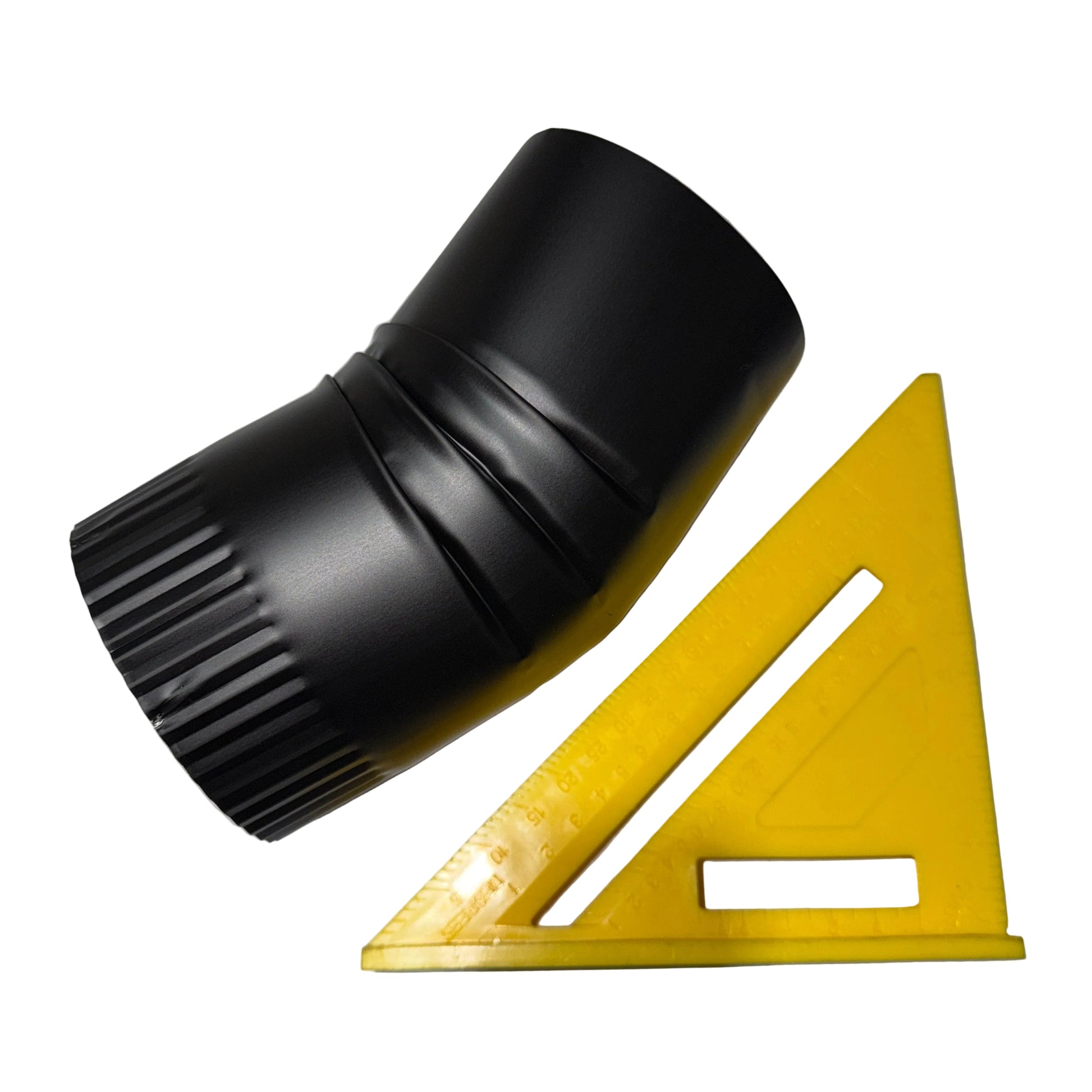 4 inch round downspout elbow 22.5 degree black aluminum smooth plain gentle angle gutter bend fitting professional water drainage direction change - GutterAll Damascus Oregon