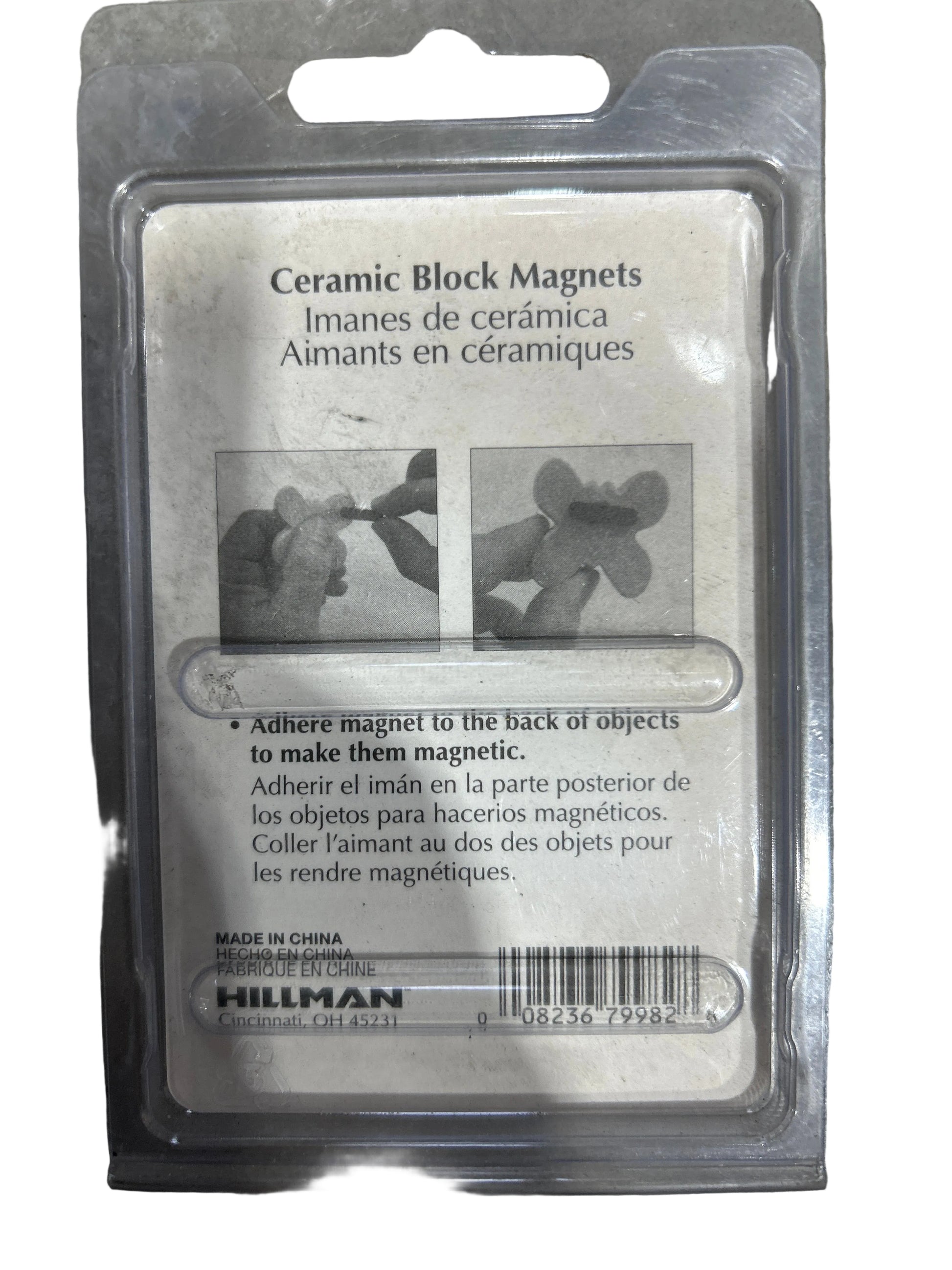Hillman ceramic block magnets 8 pack 1/4 x 7/8 inch gutter installation tool holder screw organizer magnetic steel gutter accessory Damascus Oregon GutterAll