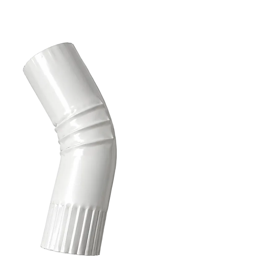 2" Round 75° Downspout Elbow - Plain Style