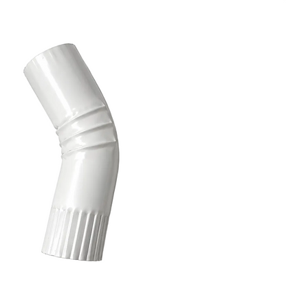 2" Round 75° Downspout Elbow - Plain Style