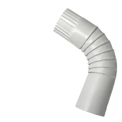 2" Round 75° Downspout Elbow - Plain Style