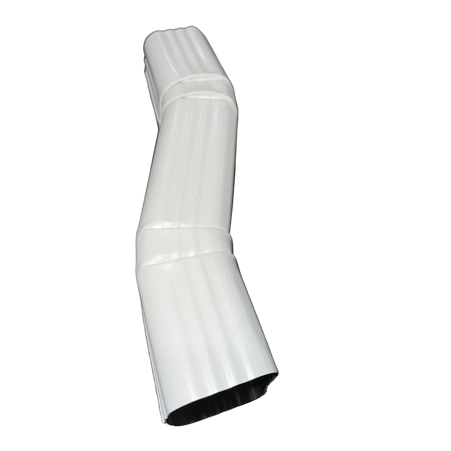 2x3" Professional Double A Offset Downspout Elbow 30 White