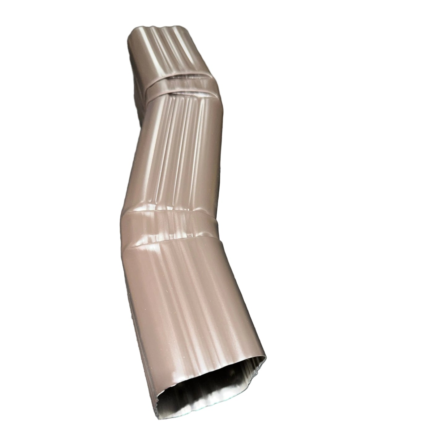 2x3" Professional Double A Offset Downspout Elbow musket brown