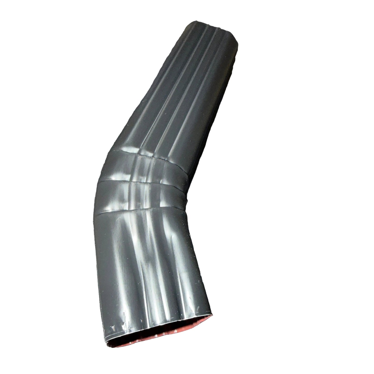 2x3" Single Offset Downspout Elbow - Style A Professional Aluminum Black
