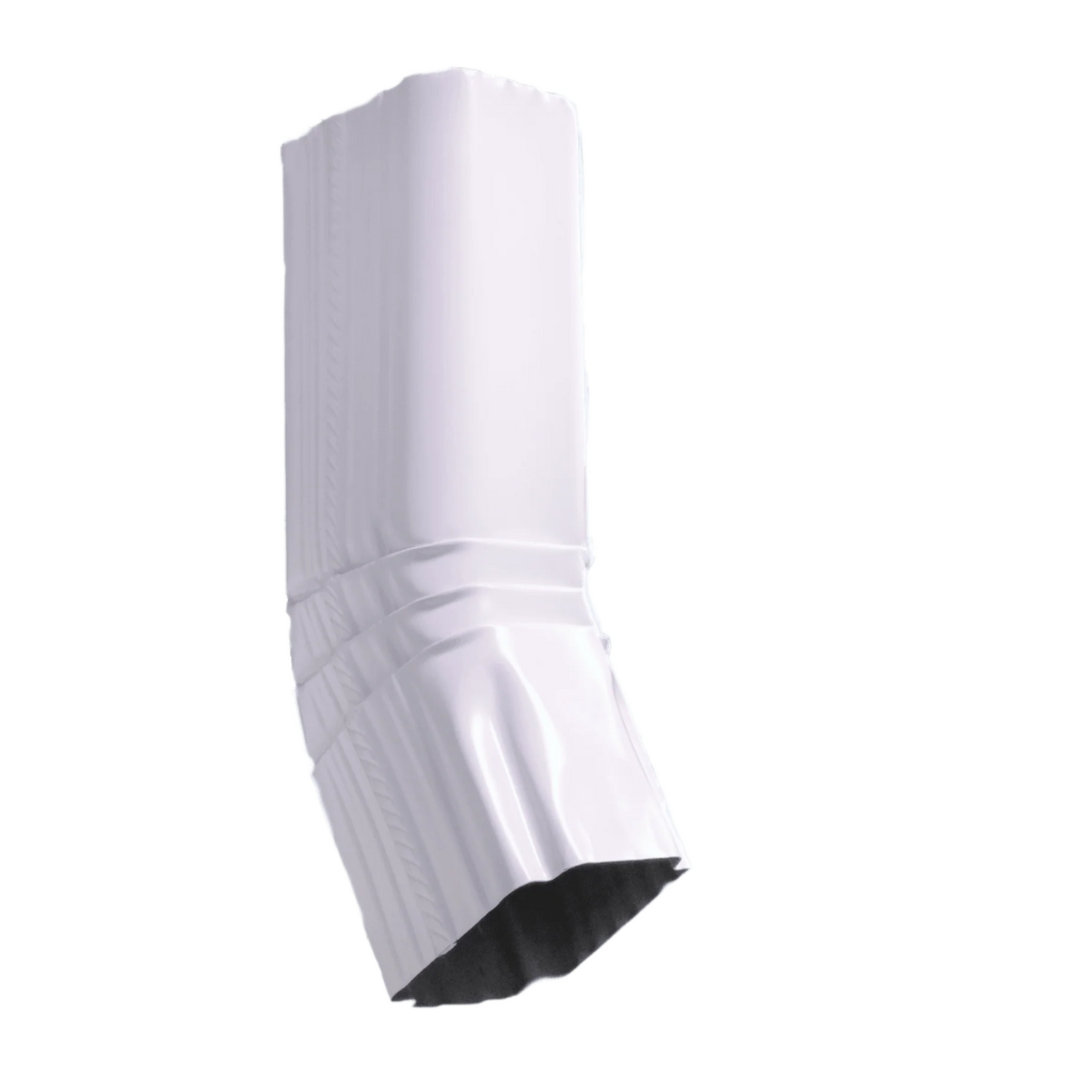 2x3" Single Offset Elbow Style B - Professional 30° Aluminum 30 white