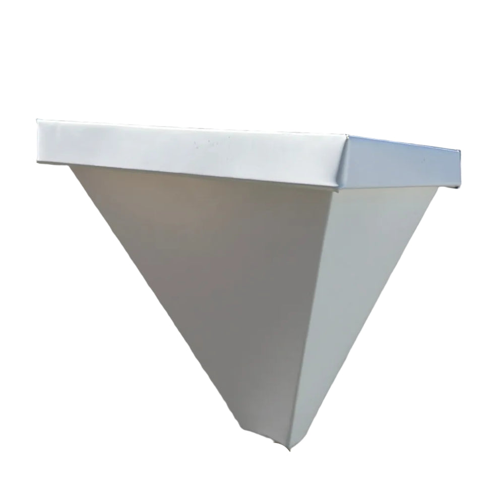 California Style Aluminum Leader Head - Collection Box - Conductor Hea ...